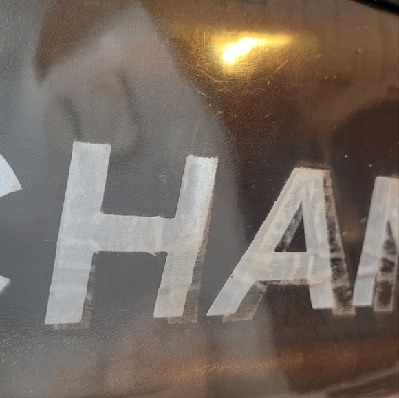 CHANEL MADEMOISELLE Black Leather Silver Hardware / Chain vertical tote - Picture 11 of 16